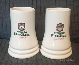 2 Boccali birra DAB Dortmund