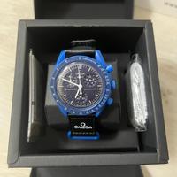 Orologio blu sportivo design Moonphase - NEPTUNE