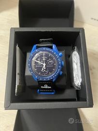 Orologio blu sportivo design Moonphase - NEPTUNE