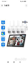 Kit telecamere di sorveglianza Hiseeu 5mp