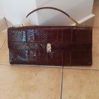 Borsa vintage  in coccodrillo