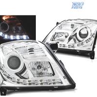 FARI PER OPEL VECTRA C 02-05 LUCE DIURNA A LED CRO