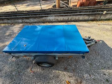 Rimorchio leggero trasporto merci 750 Kg