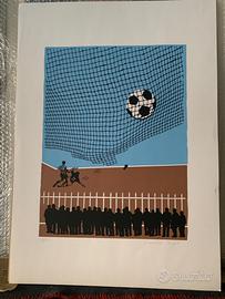Serigrafia originale Gianfranco Bugli