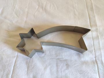 Stampo tagliapaste stella cometa piccolo