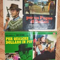 locandine ORIGINALI TRILOGIA DOLLARO