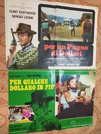 locandine ORIGINALI TRILOGIA DOLLARO