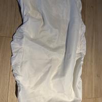 Coprimaterasso impermeabile cerata da culla