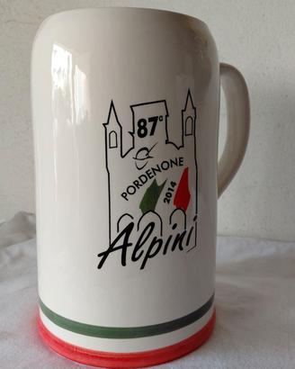 Boccale per birra - Alpini 2014 NUOVO