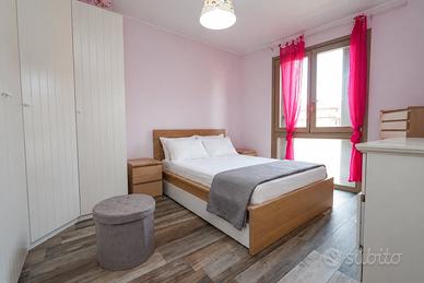 Letto Malm Ikea color rovere