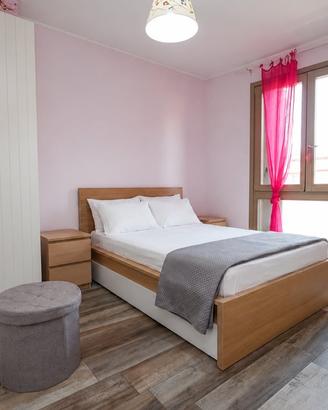 Letto Malm Ikea color rovere