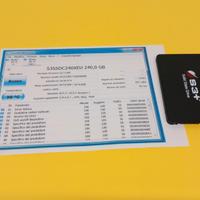 SSD 240 Gbyte S3+, interfaccia SATA, 2,5 pollici -