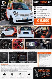 SMART FORTWO 453 1.0 – 71 CV – CAMBIO AUTOMATICO