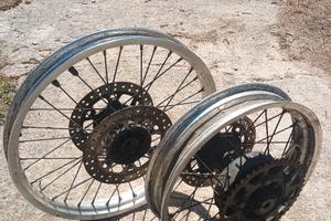 Coppia cerchi Yamaha super tenere xtz 750 3ld