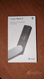 Ledger Nano X -portafoglio hardwallet criptovalute
