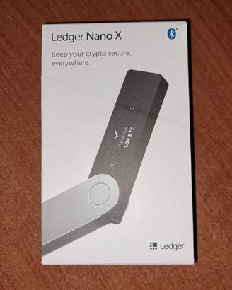 Ledger Nano X -portafoglio hardwallet criptovalute