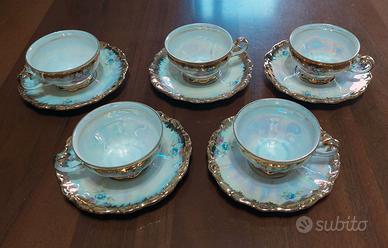 SET TAZZINE CON PIATTINO SELTMANN WEIDEN BAVARIA