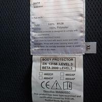 giubbino protettivo equitazione