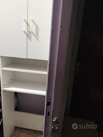 Armadietto porta lavatrice