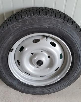 Ruota Citroen Visa/Peugeot 104 Nuova d'Epoca