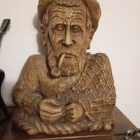 scultura il legno