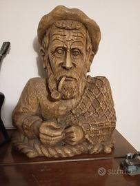 scultura il legno