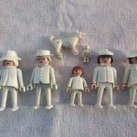 Playmobil color famiglia con cane RARO