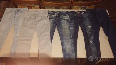 16 paia Jeans ragazza 40-42