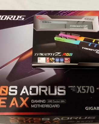 RAM DDR4 g skill trident z 32 GB  + X570S  