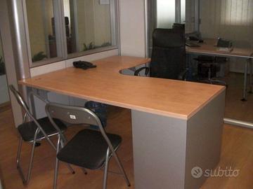 Postazione di lavoro riservata in ufficio condivis