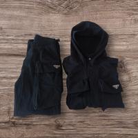 Prada Re-Nylon Tuta Completa Nera cargo - size(S) 