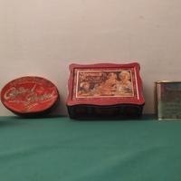 Scatole metallo 2^ meta' del secolo scorso