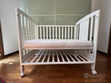 Lettino Co-sleeping cuoricini