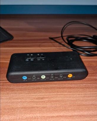 Scheda audio 7.1 CSL + Cavi