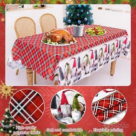 Tovaglia Natale 140x180cm Natalizia rettangolare