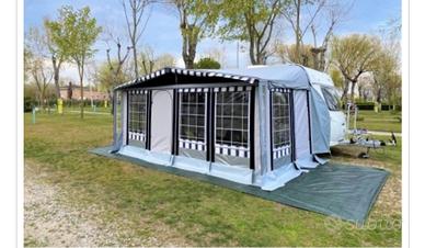 Veranda mikitex usata per roulotte/caravan