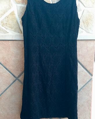 vestito tubino donna tg S nero