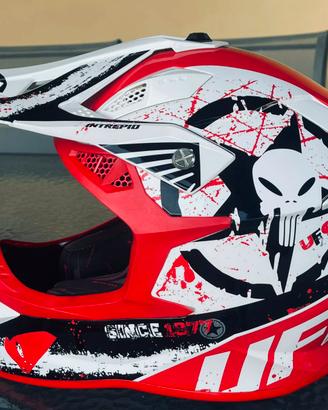Casco Ufo cross enduro 
