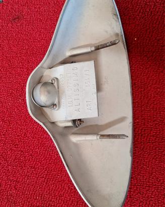 luce targa 500 Fiat originale alluminio