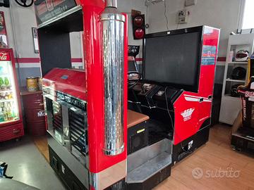 cabinato sega arcade 18 wheeler