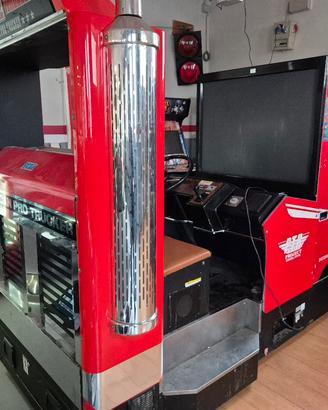 cabinato sega arcade 18 wheeler