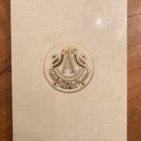 Custodia in pelle con carte da gioco francesi