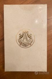 Custodia in pelle con carte da gioco francesi