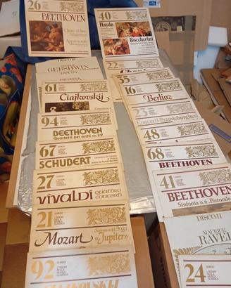 lotto dischi 33 giri d'opera di tanti artisti