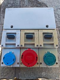 Quadro per distribuzione elettrica per cantiere