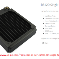 Radiatore XSPC RS120