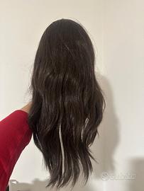 Parrucca capelli veri europei