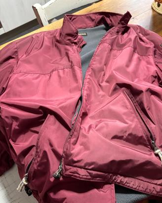 Giacca a vento Napapijri colore bordeaux, taglia X