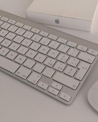 Tastiera Apple Wireless Keyboard A1314 + Mouse