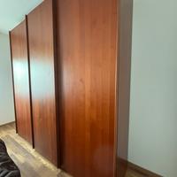 camera completa in legno di ciliegio